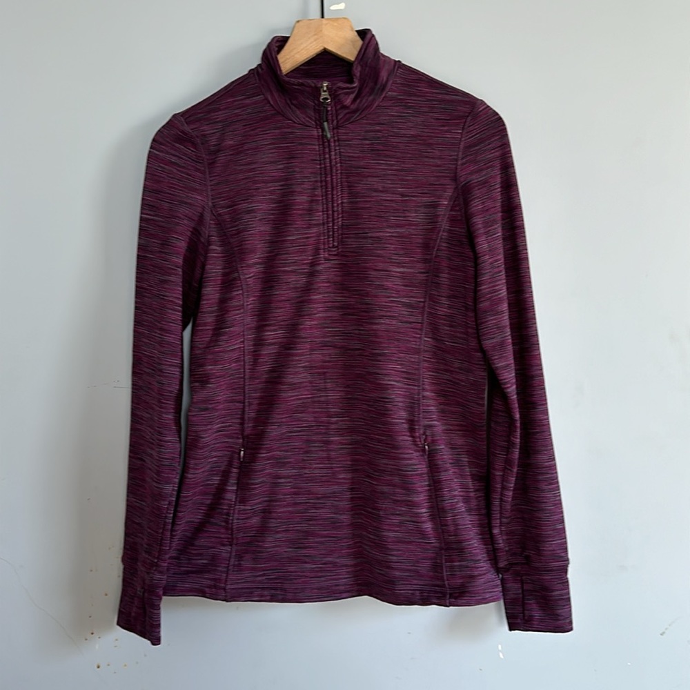 Kyodan Activewear Pullover | Purple Black | Size M
